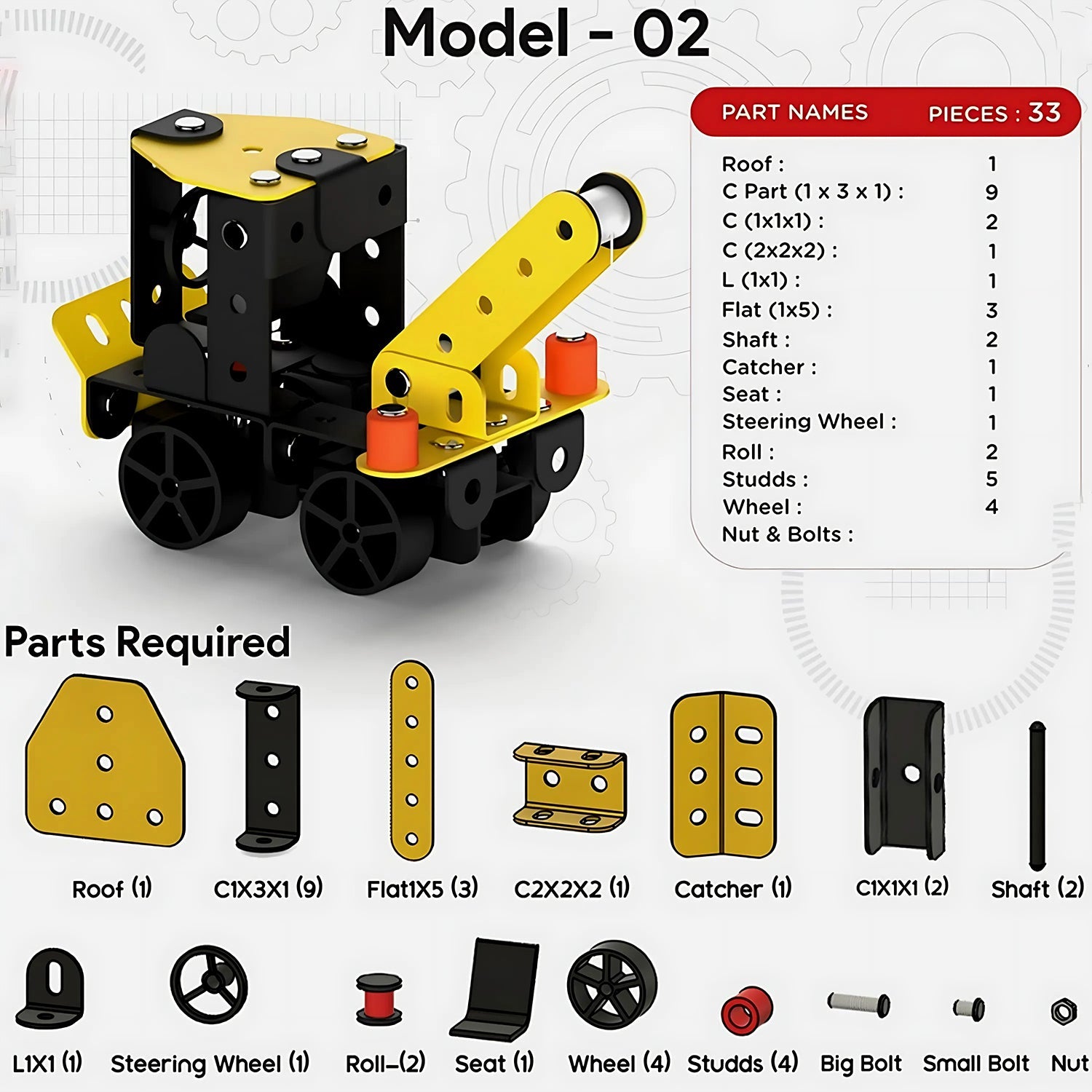 Aditi STEM Educational Mecha Racer DIY Construction Kit Aditi STEM Educational Mecha Racer DIY Construction Kit